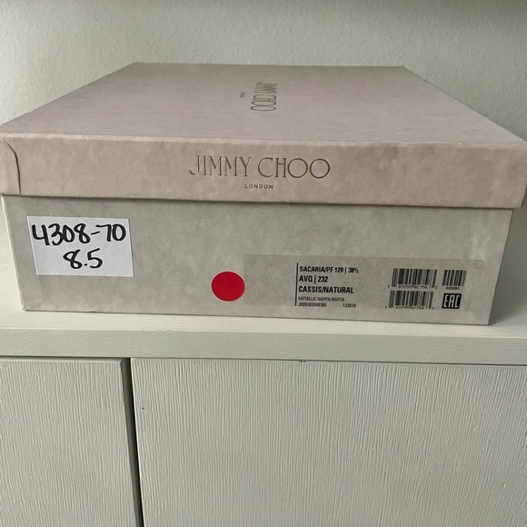 Metallic purple Jimmy Choo pumps! With original no , shoe bags never worn - Picture 5 of 5